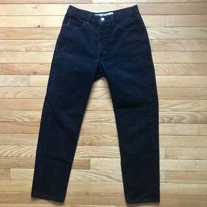 Vintage Guess 050 Black Denim Jeans 28 (26x27)